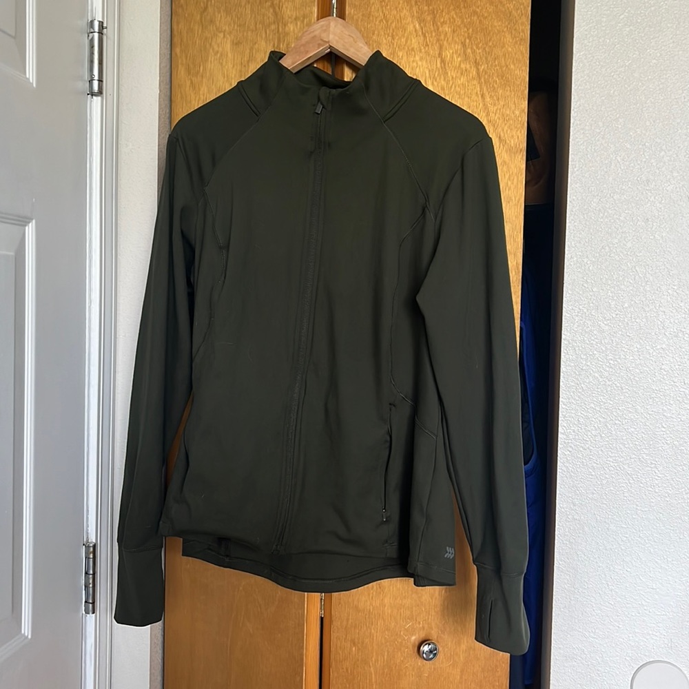 All in Motion army green XXL athletic jacket